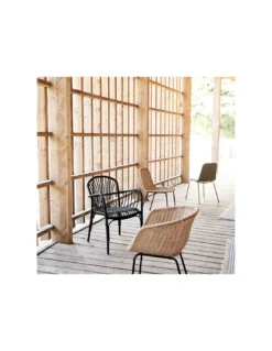 Chaise Osier Hapur - House Doctor -Magasin De Bougies Parfumées Pour La Maison chaise osier hapur house doctor 7