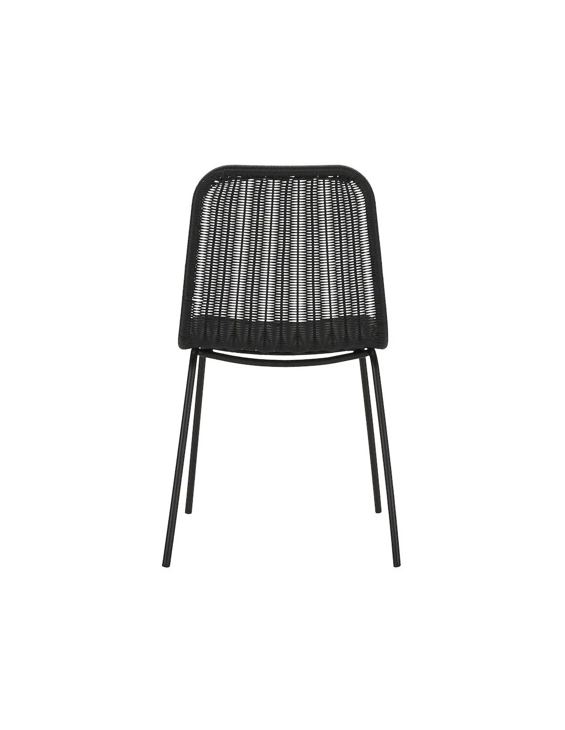 Chaise Osier Hapur Noire - House Doctor 7 Chaise Osier Hapur Noire - House Doctor – Image 5