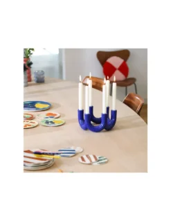 & Klevering Chandelier Churros - Bleu Foncé 12 & Klevering Chandelier Churros - Bleu Foncé -Magasin De Bougies Parfumées Pour La Maison chandelier churros bleu fonce 2