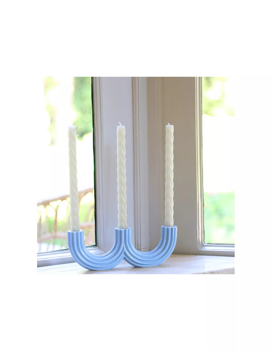 & Klevering Chandelier Churros - Bleu Foncé 8 & Klevering Chandelier Churros - Bleu Foncé – Image 6