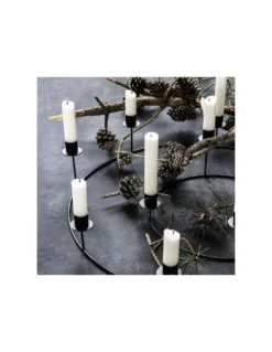 Chandelier Rond 4 Cierges - House Doctor -Magasin De Bougies Parfumées Pour La Maison chandelier rond 4 cierges house doctor 3