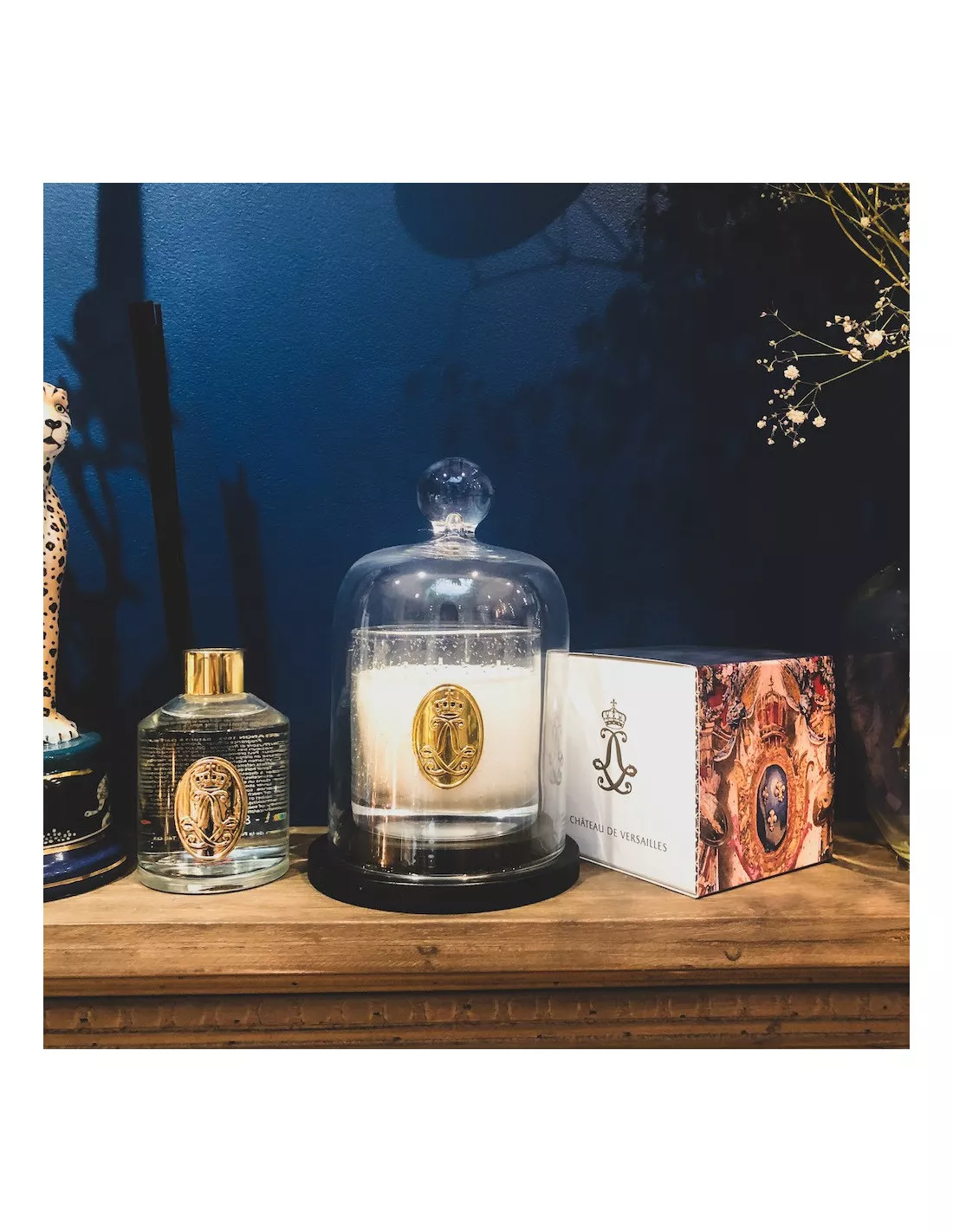 Cloche Versailles Avec Bouton Et Socle - 21 Cm 4 Cloche Versailles Avec Bouton Et Socle - 21 Cm – Image 2