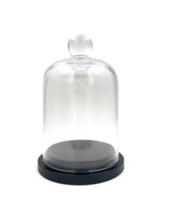 Cloche Versailles Avec Bouton Et Socle - 21 Cm