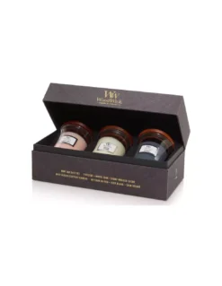 Coffret 3 Bougies Woodwick Florales -Magasin De Bougies Parfumées Pour La Maison coffret 3 bougies woodwick florales 3