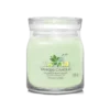 Yankee Candle Concombre Et Menthe à L'eau - Moyenne Bougie 2 Mèches -Magasin De Bougies Parfumées Pour La Maison concombre et menthe a l eau moyenne bougie 2 meches