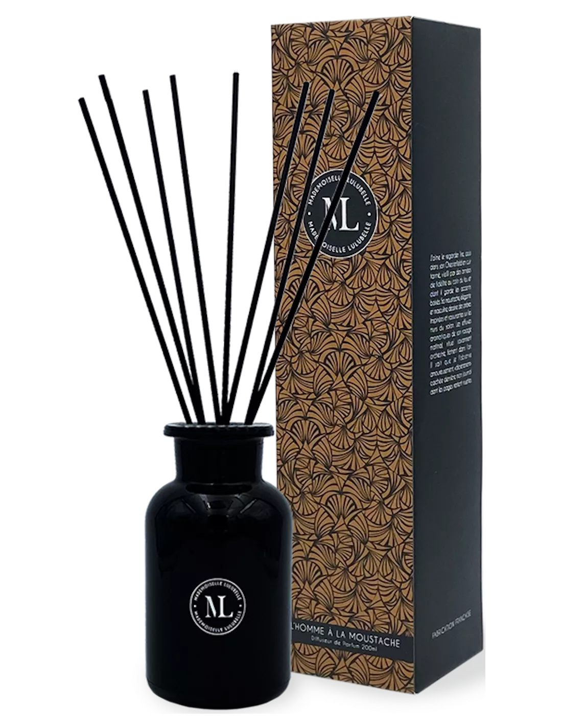 Diffuseur L'homme à La Moustache - Mademoiselle Lulubelle 3 Diffuseur L'homme à La Moustache - Mademoiselle Lulubelle