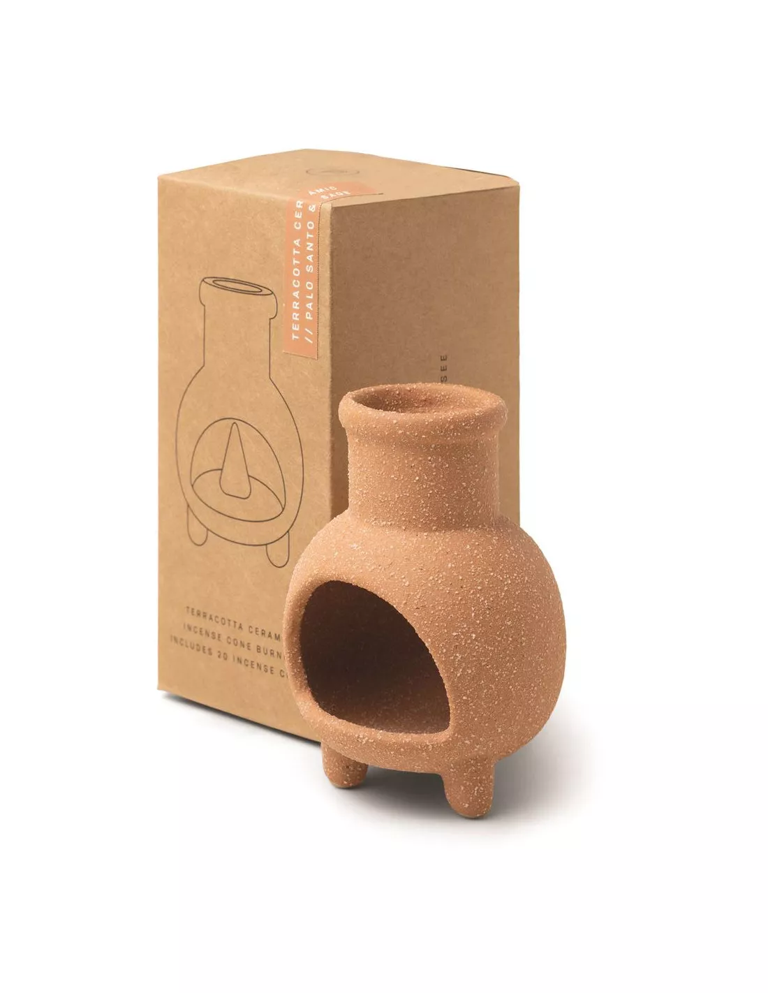 Encens Cheminée Palo Santo & Sage - Paddywax 3 Encens Cheminée Palo Santo & Sage - Paddywax