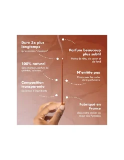 Bloom Encens Naturel Français - Mandarine -Magasin De Bougies Parfumées Pour La Maison encens naturel francais mandarine 2
