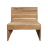 Fauteuil Teck Lounge Woodie - House Doctor