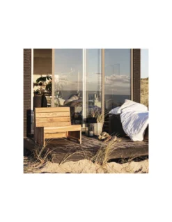 Fauteuil Teck Lounge Woodie - House Doctor -Magasin De Bougies Parfumées Pour La Maison fauteuil teck lounge woodie house doctor 2