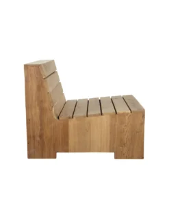 Fauteuil Teck Lounge Woodie - House Doctor -Magasin De Bougies Parfumées Pour La Maison fauteuil teck lounge woodie house doctor 3