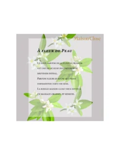 Maison Close Fleur D'oranger - BOUGIE DE MASSAGE -Magasin De Bougies Parfumées Pour La Maison fleur d oranger bougie de massage 3