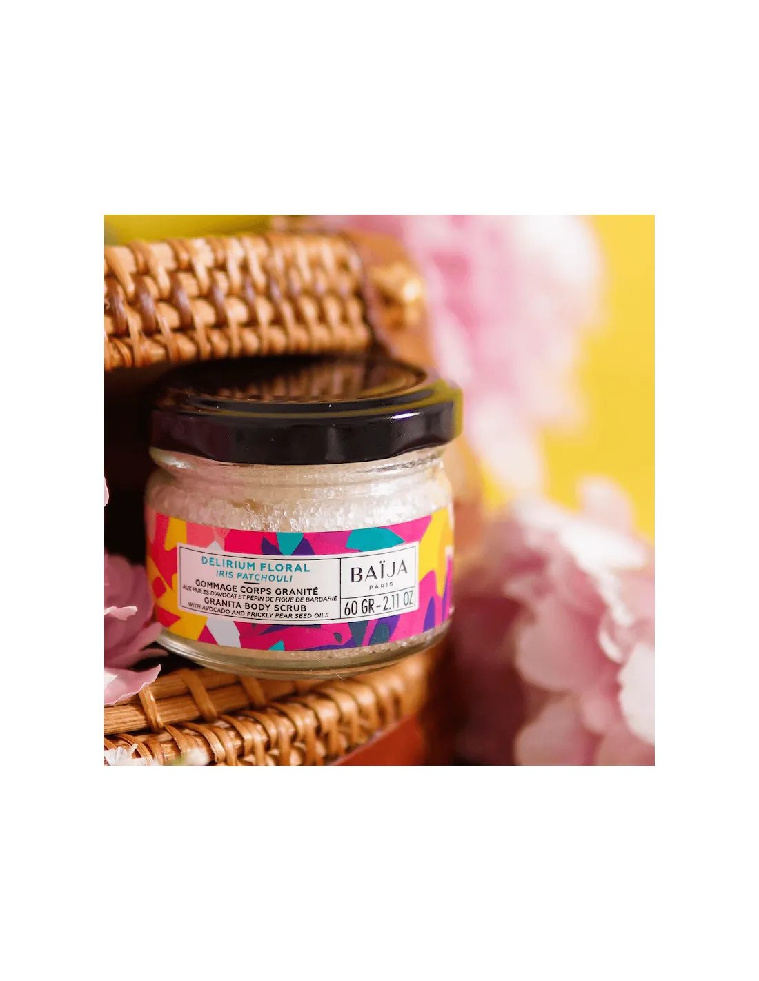 Gommage Corps 76 Gr Delirium Floral - Baija 4 Gommage Corps 76 Gr Delirium Floral - Baija – Image 2