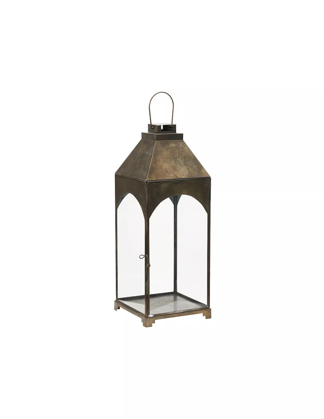 Grande Lanterne Arche En Laiton Antique - House Doctor 3 Grande Lanterne Arche En Laiton Antique - House Doctor