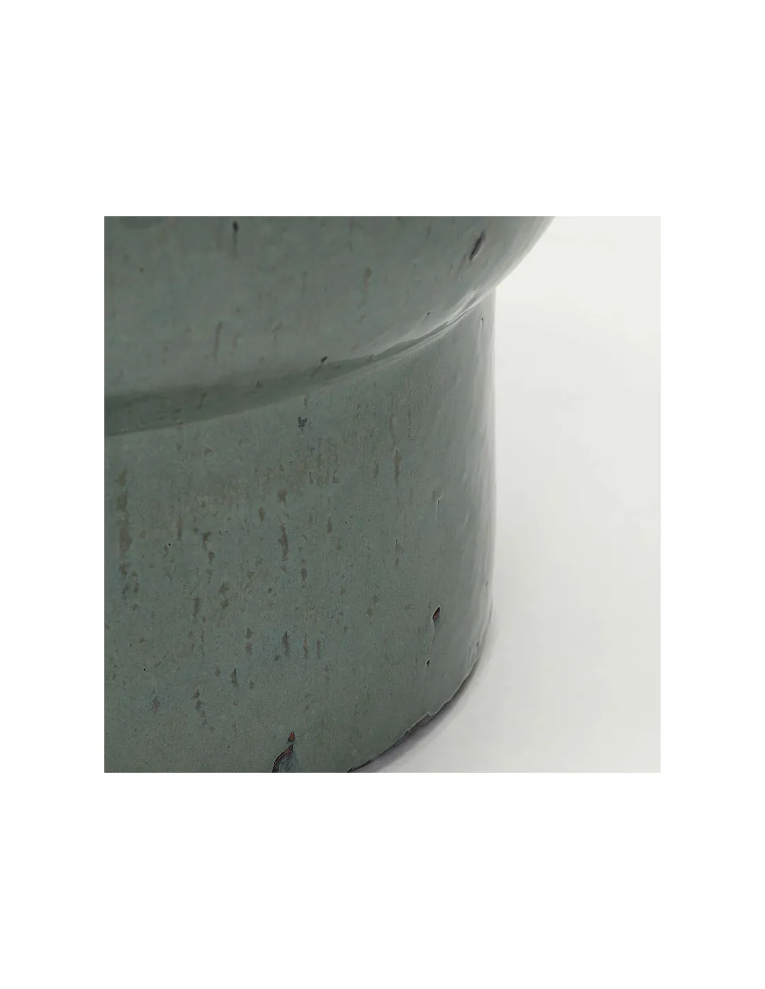 Jardinière Verte Faïence 50x55 Cm - House Doctor 5 Jardinière Verte Faïence 50x55 Cm - House Doctor – Image 3