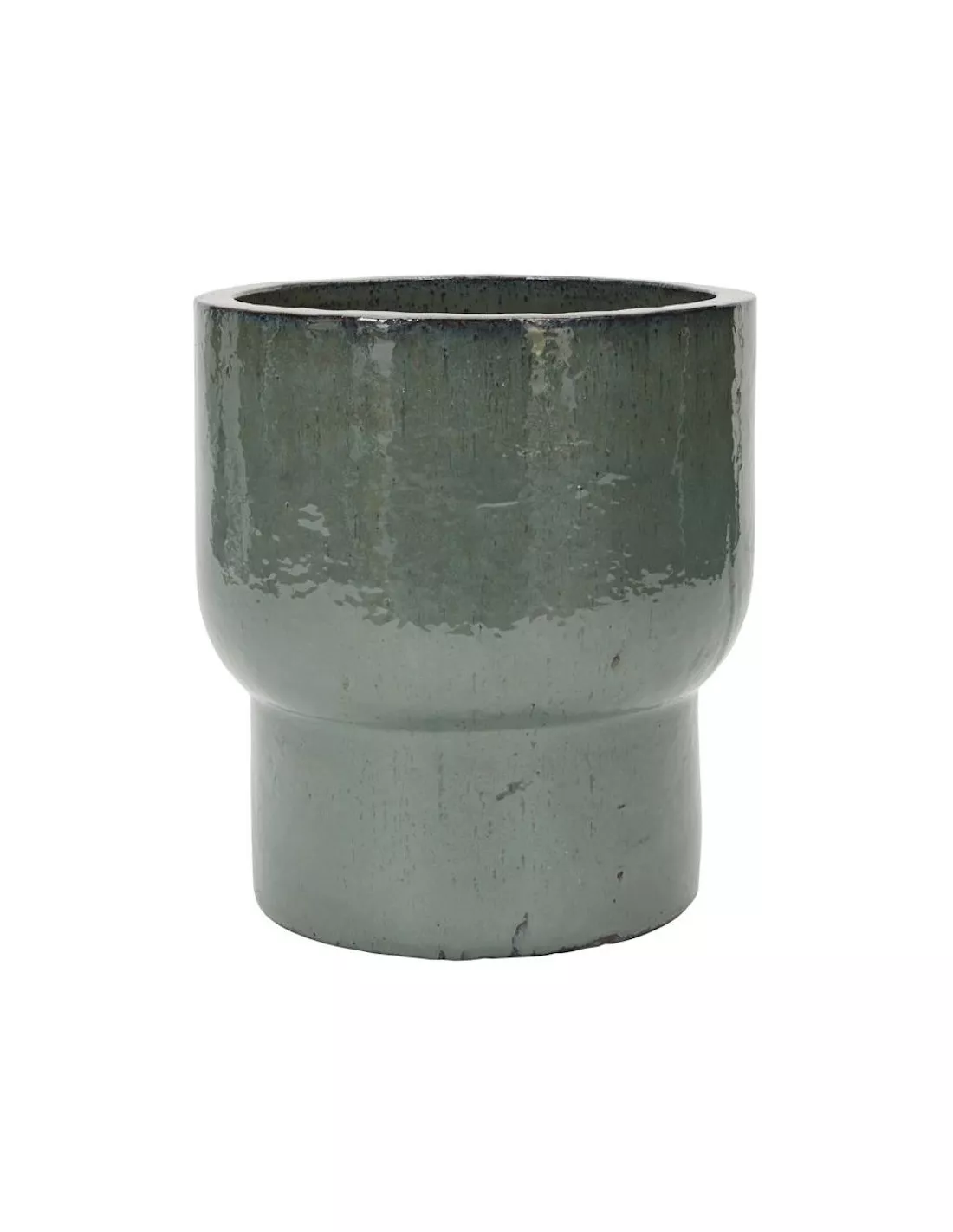 Jardinière Verte Faïence 50x55 Cm - House Doctor 3 Jardinière Verte Faïence 50x55 Cm - House Doctor