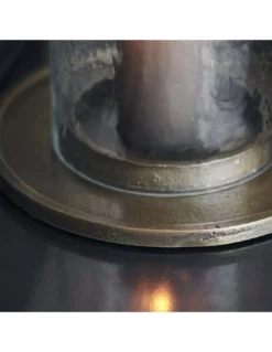 House Doctor Lanterne De Table Cylo - Verre Et Bronze -Magasin De Bougies Parfumées Pour La Maison lanterne de table cylo verre et bronze 2