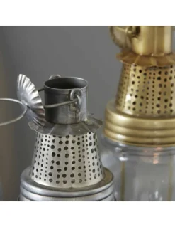 House Doctor Lanterne Fhia 22 Cm Zinc -Magasin De Bougies Parfumées Pour La Maison lanterne fhia 22 cm zinc 2