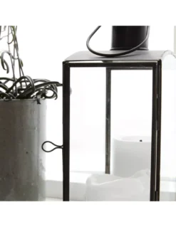 House Doctor Lanterne Métal En Verre Origi 27 Cm -Magasin De Bougies Parfumées Pour La Maison lanterne metal en verre origi 27 cm 2
