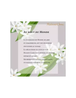 Maison Close Monoï - BOUGIE DE MASSAGE -Magasin De Bougies Parfumées Pour La Maison monoi bougie de massage 4
