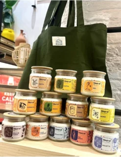 Petite Bougie Pain D'épices - Mistral Des Sens -Magasin De Bougies Parfumées Pour La Maison petite bougie pain d epices mistral des sens 1