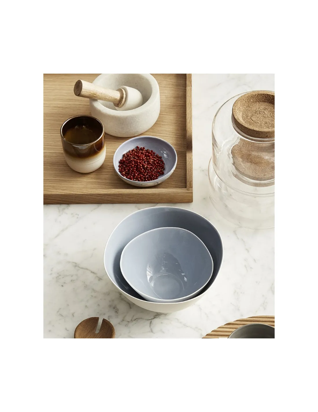 Photophore Céramique Bleu 5 Photophore Céramique Bleu – Image 3