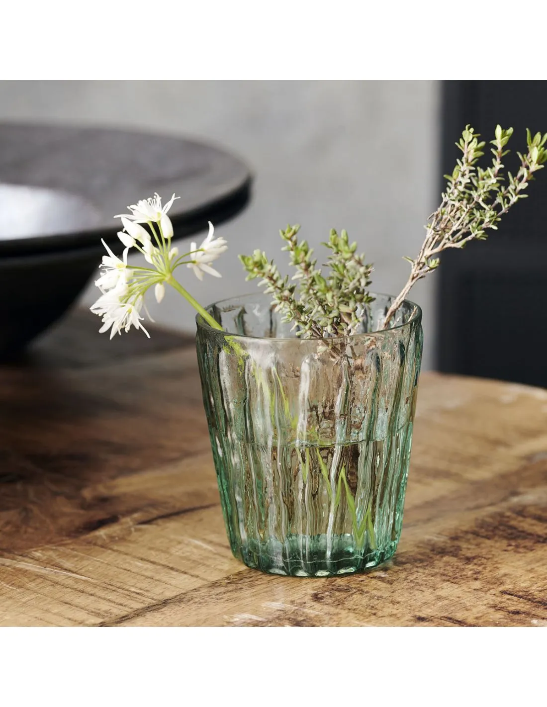 House Doctor Photophore En Verre Tinka Bleu Ciel 4 House Doctor Photophore En Verre Tinka Bleu Ciel – Image 2