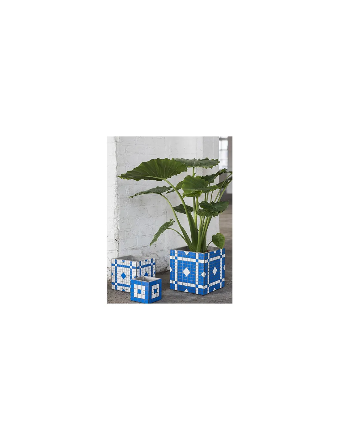 Serax Photophore Pot En Ciment Bleu 4 Serax Photophore Pot En Ciment Bleu – Image 2