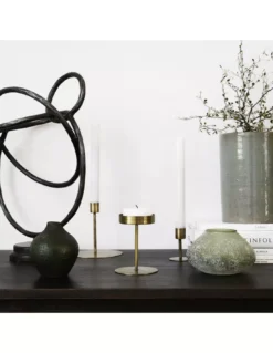 House Doctor Porte Cierge Laiton Anit 7 Cm -Magasin De Bougies Parfumées Pour La Maison porte cierge laiton anit 7 cm 3