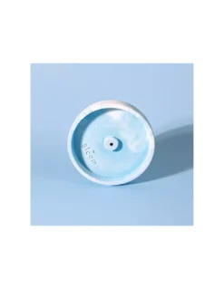 Porte Encens Bleu Marbré - Bloom -Magasin De Bougies Parfumées Pour La Maison porte encens bleu marbre bloom 5
