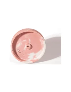 Porte Encens Rose Marbré - Bloom -Magasin De Bougies Parfumées Pour La Maison porte encens rose marbre bloom 3