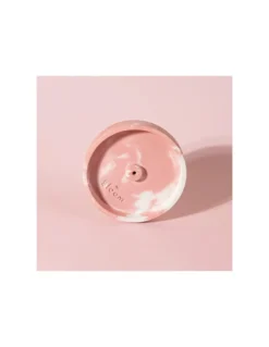 Porte Encens Rose Marbré - Bloom -Magasin De Bougies Parfumées Pour La Maison porte encens rose marbre bloom 4