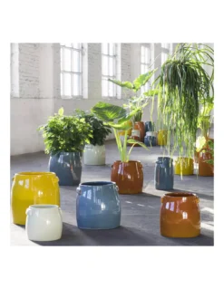 Serax Pot Tabor Jaune S Hauteur 19 Cm -Magasin De Bougies Parfumées Pour La Maison pot tabor jaune s hauteur 19 cm 2