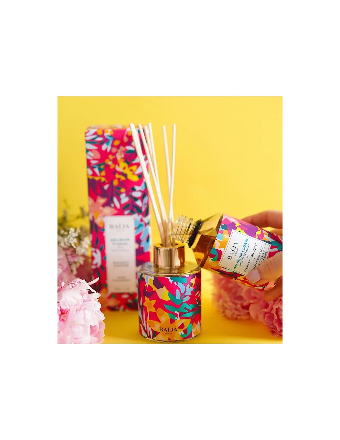 Recharge Diffuseur Delirium Floral - Baija 5 Recharge Diffuseur Delirium Floral - Baija – Image 3