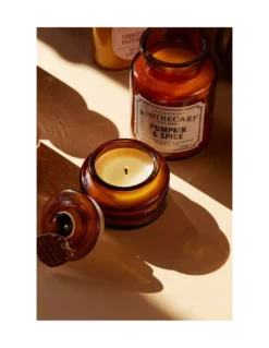 Ripple Glass Candle – Tabac Patchouli -Magasin De Bougies Parfumées Pour La Maison ripple glass candle tabac patchouli 3