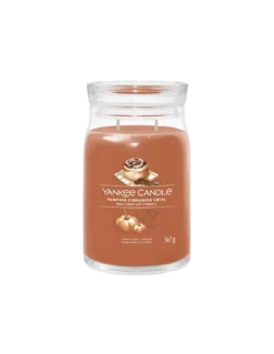 Yankee Candle Roulé Cannelle Et Citrouille - Grande Jarre 2 Mèches
