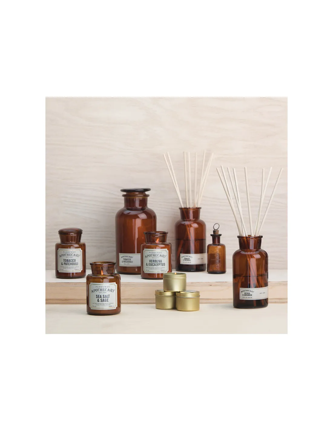 Sea Salt And Sage - Apothecary Candle Paddywax 5 Sea Salt And Sage - Apothecary Candle Paddywax – Image 3