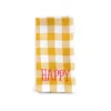 Serviette De Table Bitossi Home - Happy -Magasin De Bougies Parfumées Pour La Maison serviette de table bitossi home happy