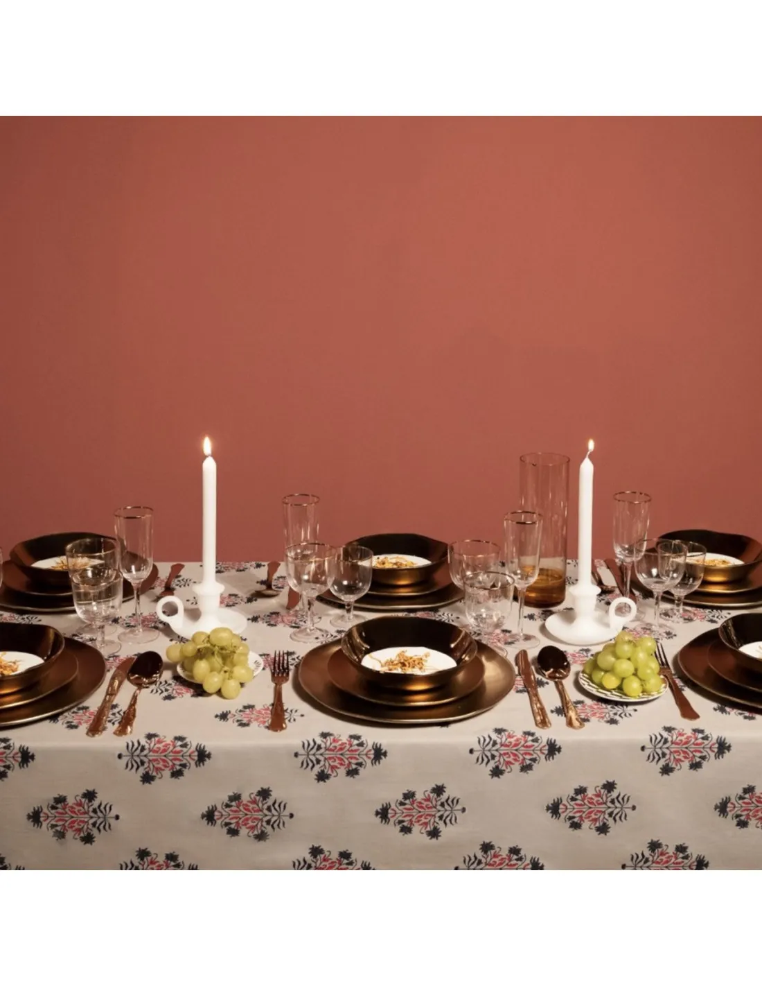 Sous-assiette Porcelaine Doré - 30,5cm 5 Sous-assiette Porcelaine Doré - 30,5cm – Image 3