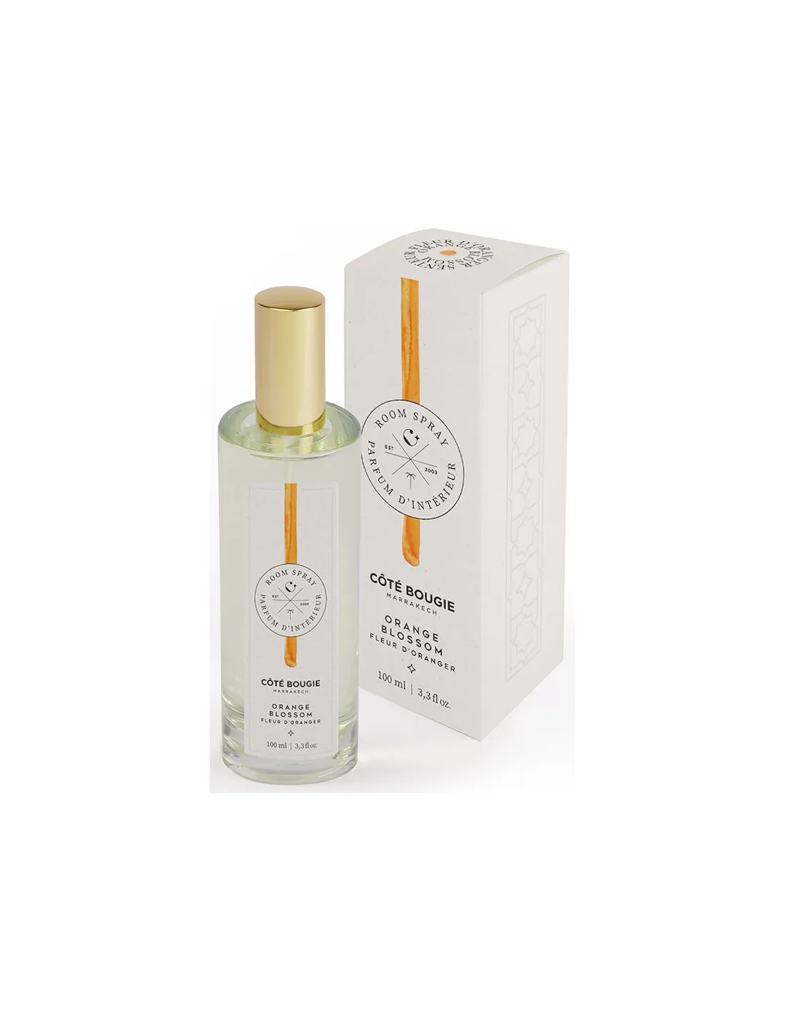 Spray D'ambiance Fleur D'oranger - Côté Bougie 3 Spray D'ambiance Fleur D'oranger - Côté Bougie