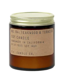 TeakWood And Tobacco - Petite Bougie PF Candle