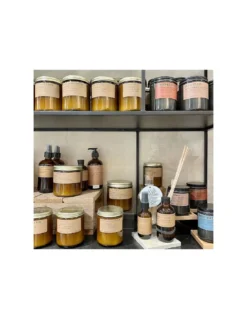 TeakWood And Tobacco - Petite Bougie PF Candle -Magasin De Bougies Parfumées Pour La Maison teakwood and tobacco petite bougie pf candle 5