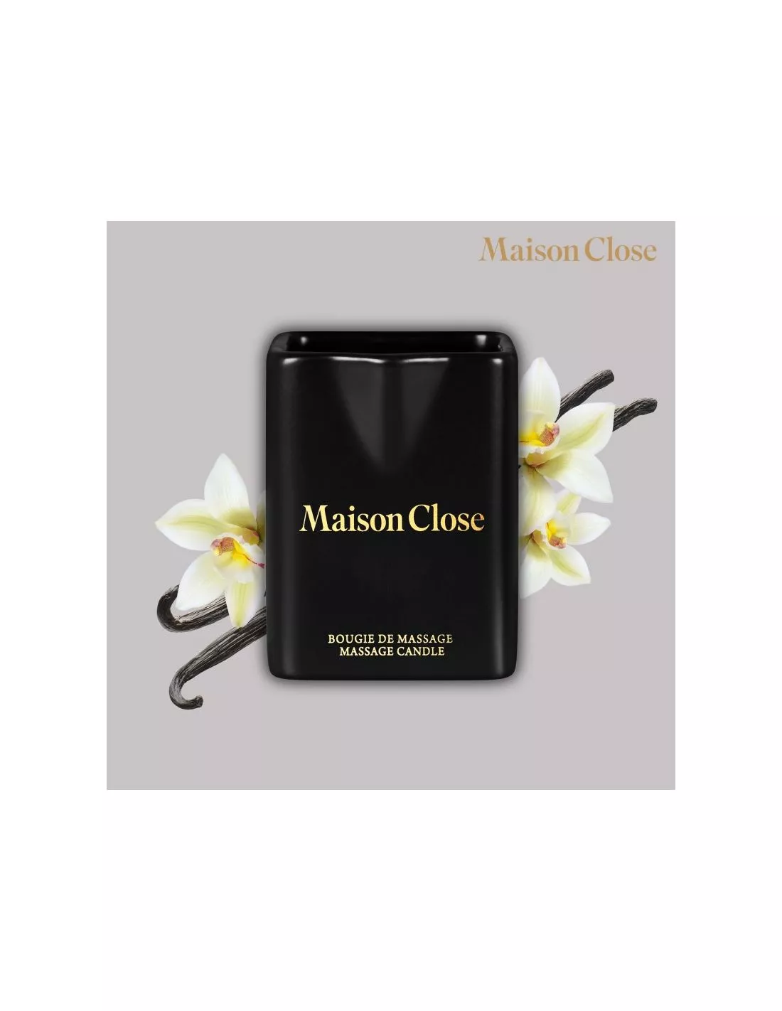 Maison Close Vanille - BOUGIE DE MASSAGE 4 Maison Close Vanille - BOUGIE DE MASSAGE – Image 2