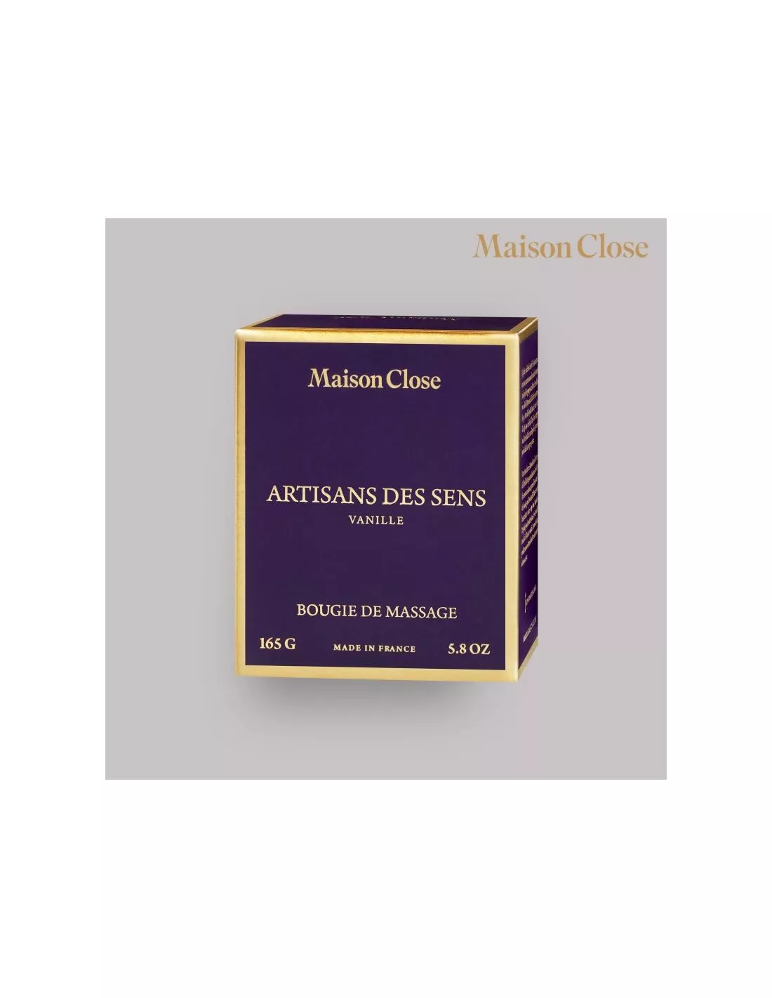 Maison Close Vanille - BOUGIE DE MASSAGE 6 Maison Close Vanille - BOUGIE DE MASSAGE – Image 4