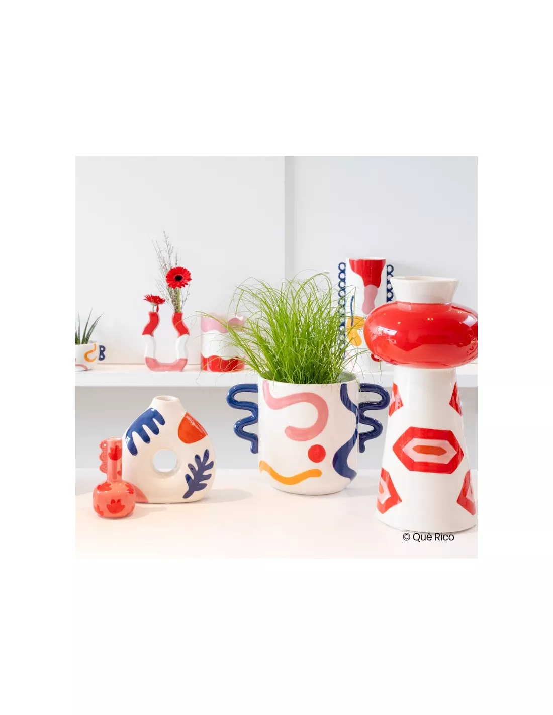 Vase Céramique Rosita - Leopardo Lindo 5 Vase Céramique Rosita - Leopardo Lindo – Image 3