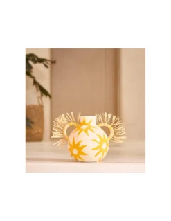 Vase Fernanda - Golden Glow -Magasin De Bougies Parfumées Pour La Maison vase fernanda golden glow 1