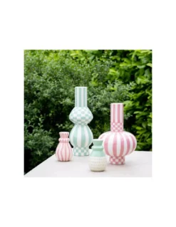 Vase Gabriel - Squares & Stripes -Magasin De Bougies Parfumées Pour La Maison vase gabriel squares stripes 4