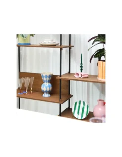 & Klevering Vase Klevering Rhombic - Rouge -Magasin De Bougies Parfumées Pour La Maison vase klevering rhombic rouge 3