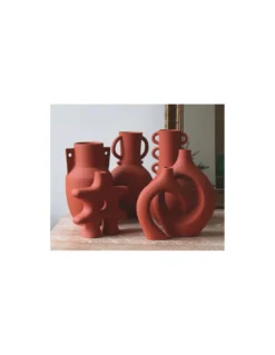 Vase Terre Cuite Nova - Terracotta -Magasin De Bougies Parfumées Pour La Maison vase terre cuite nova terracotta 3