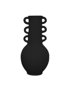 Vase Terre Cuite Triana - Noir